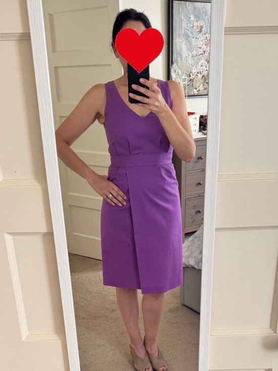 Versace Dresses & Skirts - Vintage Versace Purple Medusa Jacquard Midi Dress Made in Italy IT 44